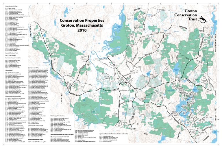 Explore our properties Groton Conservation Trust