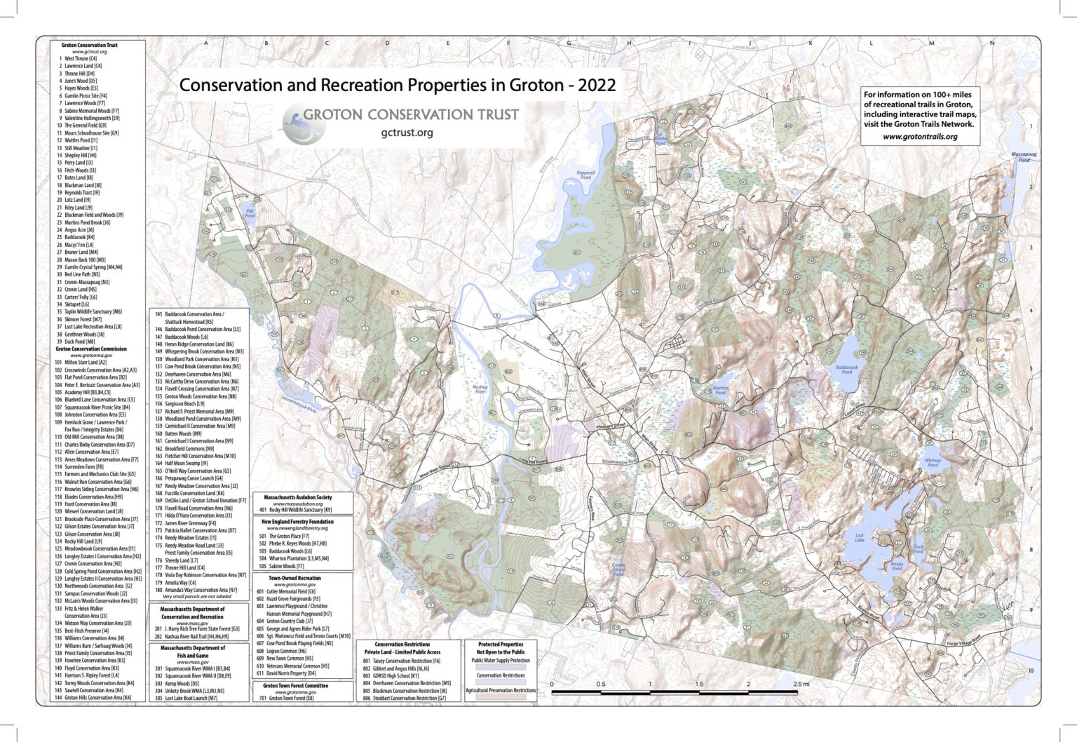 Explore GCT Conservation Land Groton Conservation Trust